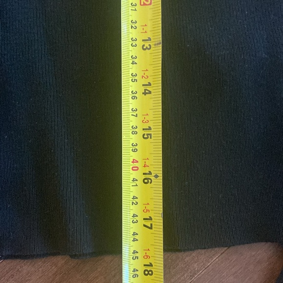 Zara - Black Ribbed Turtleneck Sweater Sz M - Picture 12 of 12